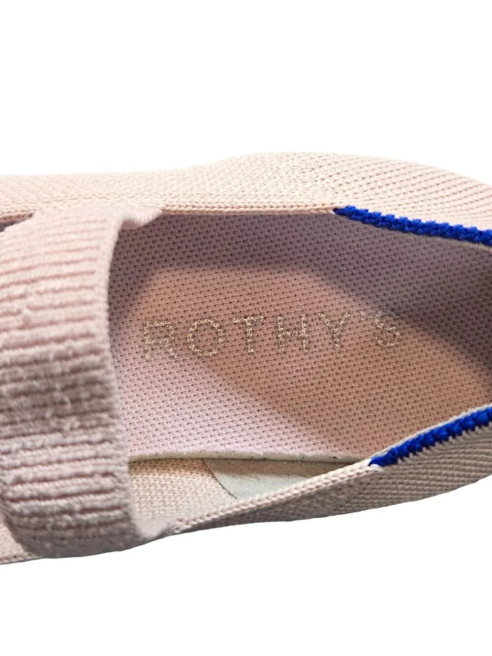 Rothy's Kids Mary Jane In Ballerina Pink Mesh Flats Slip-On Size 13 *READ